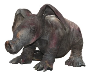 Aardvarken van keramiek